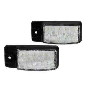 Автомобильный светодиодный светильник номерного знака для Infiniti FX35/FX37/FX50/QX70 Q45 для Nissan Altima Pathfinder Maxima Murano Встроенный контроллер Canbus