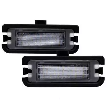 Автомобильный светодиодный светильник номерного знака для Ford Mustang 2015-2017 Встроенный контроллер Canbus