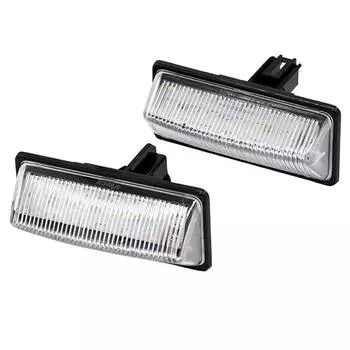 Автомобильный светодиодный светильник номерного знака для Nissan TEANA TIDDA Altima SENTRA SUNNY Встроенный контроллер Canbus