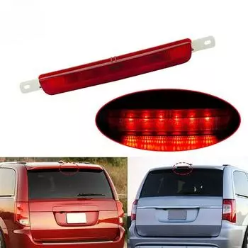 Автомобильный светодиодный задний фонарь с высоким креплением, красный задний фонарь парковочного сигнала, предупреждающая лампа 12 В для Chrysler Town & Country 2008-2016