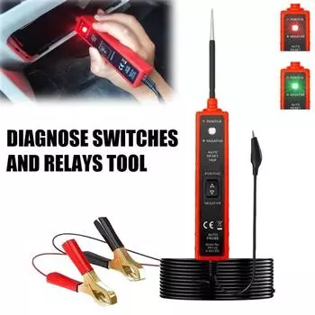 Автомобильный тестер электрической цепи Автомобильный тестер щупов цепи питания Тест светодиодных ламп
