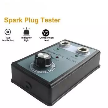 Автомобильный тестер свечей зажигания с регулируемым детектором с двойным отверстием, анализатор свечей зажигания Tester разноцветный
