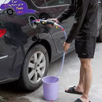 Автомобильный топливный бак Sucker Oil Transfer Автомобильный топливный насос Бензиновый дизельный жидкий ручной насос