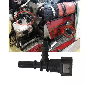 Автомобильный топливный шланг соединитель мотоцикла черный для автомобильных модификаций разъемы детали аксессуары