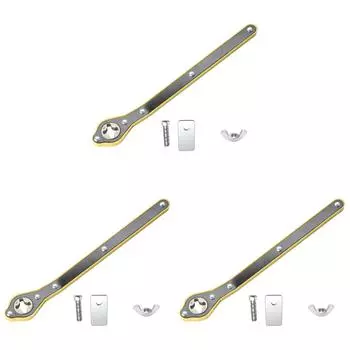 Автомобильный трудосберегающий ключ с храповым механизмом, ножничный ключ для домкрата для шин (Крест)