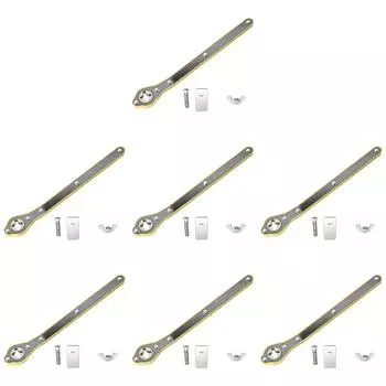 Автомобильный трудосберегающий ключ с храповым механизмом, ножничный ключ для домкрата для шин (Крест)