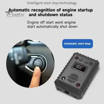 Автомобильный ультразвуковой отпугиватель грызунов под капотом, на батарейках, простой в установке, отпугиватель мышей, белок, животных с 8 светодиодными стробоскопами чёрный