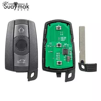 Автомобильный умный дистанционный ключ для BMW 1 3 5 6 серии X1 X5 X6 Z4 868 МГц CAS3 Система бесключевого доступа/868 МГц/чип ID46 1Pc