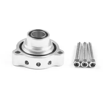 Автомобильный универсальный клапан-адаптер для продувки, алюминиевый сплав, высокопроизводительный соединитель, аксессуары для автомобильных модификаций чёрный