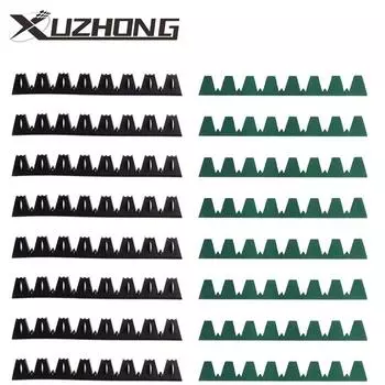 Автомобильный универсальный передний бампер царапающий защитный щиток защитная пластина защитные наклейки DIY анти-столкновительный бампер протектор для внедорожников аксессуары чёрный