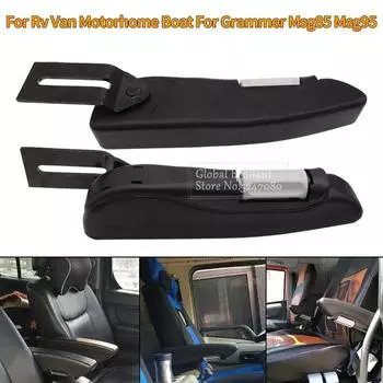 Автомобильный универсальный регулируемый подлокотник для сиденья автомобиля для автофургона, лодки, автодома, лодки для Grammer Msg85 Msg95 левый/правый универсальный