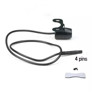 Автомобильный универсальный тахограф задний вид сзади камера заднего вида бабочка 4 отверстия HD ночное видение заднего вида водонепроницаемый золотой