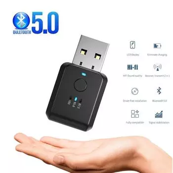 Автомобильный USB-адаптер Bluetooth 5,1, FM-передатчик, музыкальный плеер, приемник громкой связи, USB-питание, автомобильный комплект, автоматическое беспроводное аудио для автомобиля, FM-радио