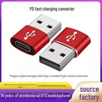 Автомобильный USB-адаптер Type-C для Apple, Huawei, микрофона, карт памяти и устройств OTG without mark чёрный