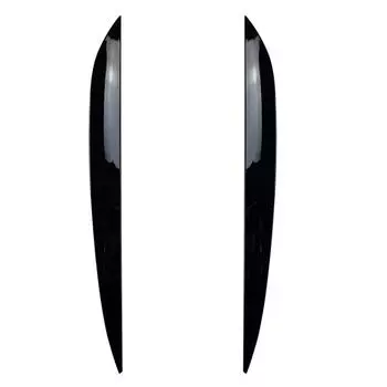 Автомобильный веко передняя фара крышка отделка бровей наклейка фара аксессуары для Volkseagen VW Touareg 2010 2011 2012 2013-2018