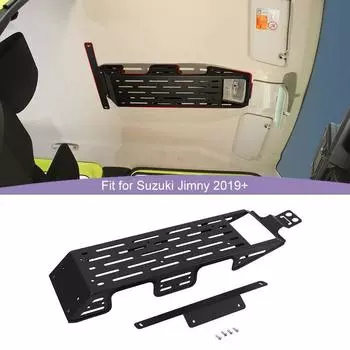 Автомобильный верхний багажник на крышу, полка для хранения багажа для Suzuki Jimny 2019, аксессуары для интерьера ( Алюминиевый сплав)