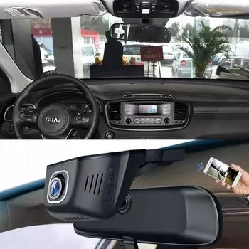 Автомобильный видеорегистратор 4K для Kia Sorento KX4 UM Sport 2016~2020, передняя камера, монитор ночного видения, аксессуары None