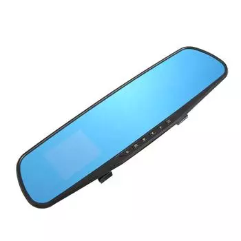 Автомобильный видеорегистратор с двойной камерой, 1080P Full HD, двойной видеорегистратор, широкоугольный объектив 170 градусов, парковочный монитор D чёрный