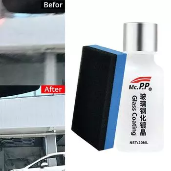 Автомобильный водонепроницаемый непромокаемый противотуманный агент, стекло, гидрофобное силиконовое покрытие, спрей для лобового стекла автомобиля, стекло для ванной комнаты, мобильный экран Glass Coating белый