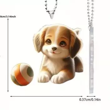 Автомобильный восхитительный акриловый подвесной кулон для стильного декора интерьера и зеркала заднего вида