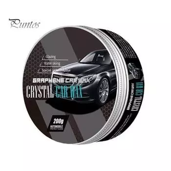 Автомобильный восковой полироль 3-в-1 Керамическое покрытие Полироль Воск Длительная защита Легко наносится Удаляет царапины Окисление Уход за лакокрасочным покрытием автомобиля Защитный воск чёрный