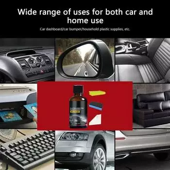 Автомобильный восстанавливающий состав для покрытия, спрей, мгновенно восстанавливает цвет отделки бамперов, брызговиков, полироль для автомобиля, средство для покрытия автомобиля