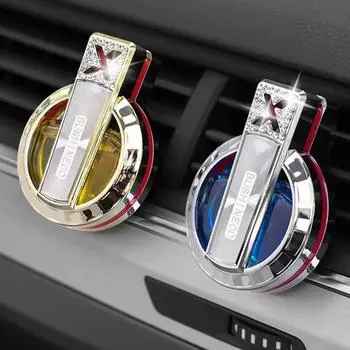 Автомобильный воздуховыпускной ароматерапевтический высококачественный элегантный универсальный дезодорирующий автомобильный парфюм в подарок для женщин со стойким ароматом фиолетовый