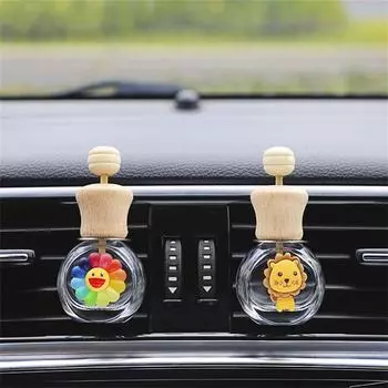 Автомобильный воздуховыпускной клапан Бутылка для ароматерапии Декоративные украшения для автомобиля Кондиционер Освежитель воздуха Ароматизатор Аксессуар для салона автомобиля