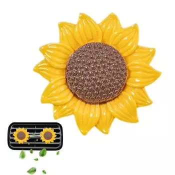 Автомобильный воздухозаборник Духи Клипсы Автомобильный освежитель воздуха Кондиционер Подсолнух Аксессуары для украшения салона автомобиля United States