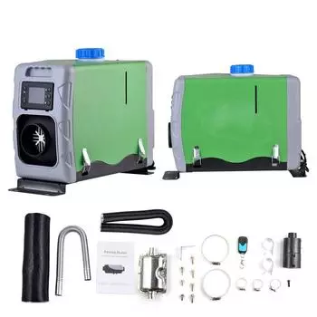 Автомобильный воздушный дизельный обогреватель 5 кВт 8 кВт ЖК-переключатель пульт дистанционного управления парковочный обогреватель 12 В 24 В все в одном дизельный обогреватель для грузовика автофургона внедорожника лодки