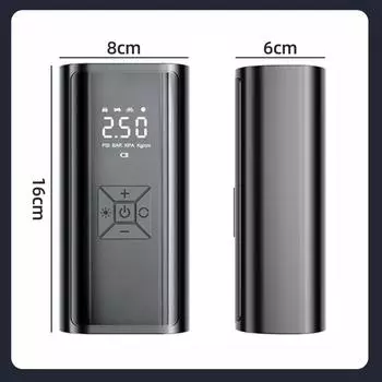 Автомобильный воздушный насос проводной/беспроводной переносной автомобильный воздушный компрессор 150PSI насос для накачивания шин для мотоцикла велосипеда автомобильный шариковый насос для накачивания шин