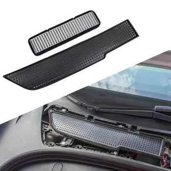 Автомобильный воздушный поток вентиляционная крышка отделка авто для Tesla Model 3 аксессуары антиблокировочная модель 3 защита воздухозаборника модель три фильтра