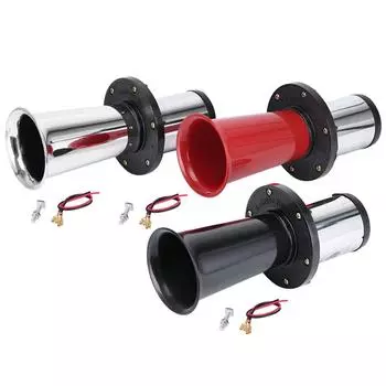 Автомобильный воздушный звуковой сигнал, старинный Ahooga Klaxon, 12 В, 3,5 дюйма, винтажный OO-GA, классический для модели Ford T, стиль Old School Chrome, 110DB, мотоцикл красный