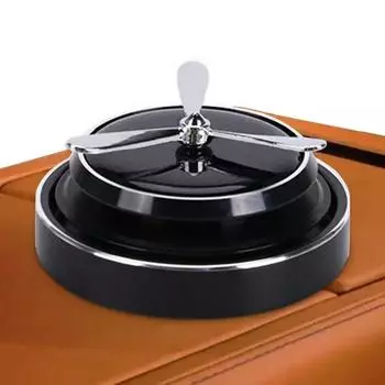 Автомобильный вращающийся солнечный диффузор для духов, украшение для автомобиля, освежитель воздуха для автомобиля, украшения, дезодорант, диффузор для духов