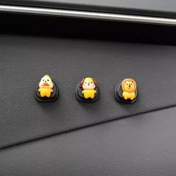 Автомобильный второй пилот приборной панели мультяшный милый автомобильный крючок невидимое хранилище автомобильный крючок декоративные аксессуары для салона автомобиля