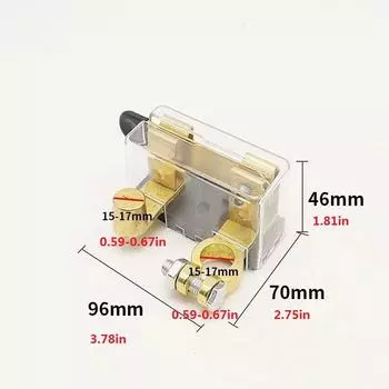 Автомобильный выключатель аккумулятора 12 В/24 В Главный выключатель лезвия ножа Выключатель аккумулятора Изолятор Отключение питания