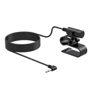 Автомобильный высокочувствительный микрофон для автомобильной аудиосистемы Pioneer, длина кабеля: 4м