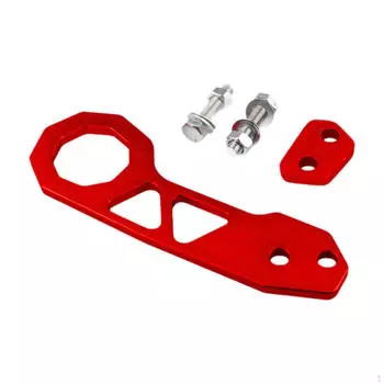 Автомобильный задний буксировочный крюк, высокопрочные, прочные аксессуары, легко устанавливаемые, алюминиевый автомобильный прицеп Black