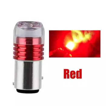 Автомобильный задний стоп-сигнал, мигающий светодиодный фонарь, мотоциклетная сигнальная лампа, красный более сильный свет, 12 В, светодиодный задний фонарь красный