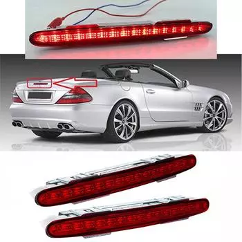 Автомобильный задний стоп-сигнал с высоким креплением, третий стоп-сигнал A2308200056 для Benz SL R230 2001-2012, аксессуары для замены красный