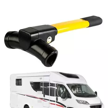 Автомобильный замок рулевого колеса для предотвращения кражи Автомобильные устройства Рулевое колесо T-образный замок Защитный автомобильный замок Противоугонные запирающие устройства чёрный