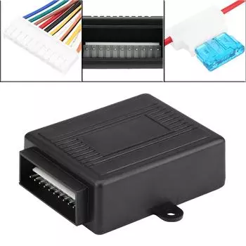 Автомобильный замок с бесключевым доступом Автомобильный замок с бесключевым доступом Автомобильный замок с бесключевым доступом Центральный замок с дистанционным управлением чёрный