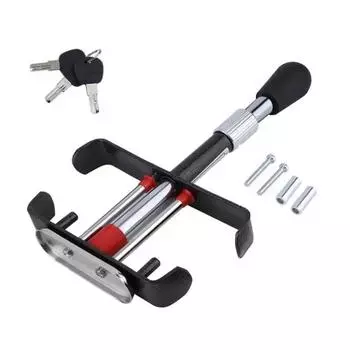 Автомобильный замок сцепления Автомобильный замок педали тормоза Защита от кражи Блокировочный инструмент Противоугонный замок педали сцепления тормоза Авто замок педали 1 pcs