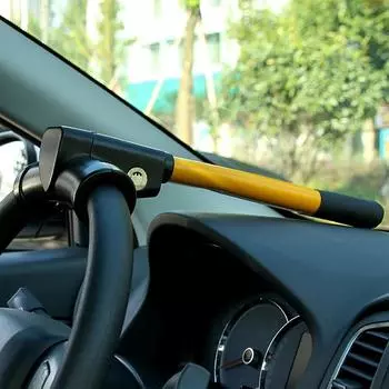 Автомобильный замок T Противоугонные устройства Автомобильный замок рулевого колеса Защита от кражи Безопасность Колесные замки Аксессуары для автомобиля CHINA