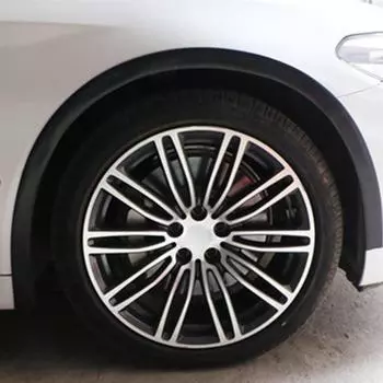 Автомобильный защитный кожух колесной арки молдинг полоса губа против царапин брызговики универсальный резиновый уплотнитель протектор стиль чёрный