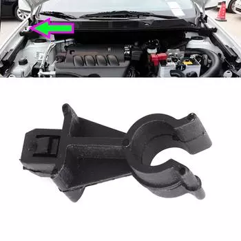 Автомобильный зажим для крепления капота для Nissan Qashqai J10 Navara Pathfinder R51, держатель стержня для крепления капота CHINA