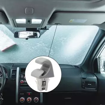 Автомобильный зажим для крючка Автомобильный серый зажим для крючка 2 шт. Абсолютно новый Простая установка