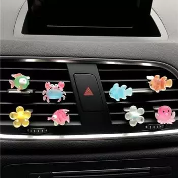 Автомобильный зажим для воздуховыпускного отверстия, красочный, износостойкий 11