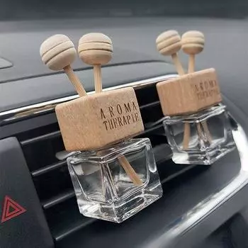 Автомобильный зажим для выхода воздуха, бутылка для аромата, внутреннее отверстие для кондиционирования воздуха, высококачественные аксессуары, стойкий к запаху One pair suit