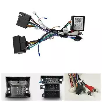 Автомобильный жгут проводов адаптер кабель питания Canbus коробка для Volkswagen Golf Beetle Lavida Phideon Touran Polo Passat Jetta Tiguan with canbuswit